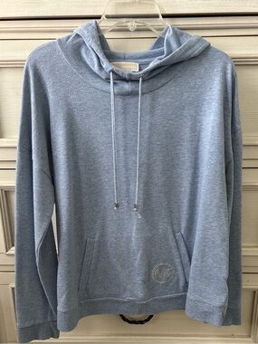 Michael Kors Light Blue Pullover Hoodie